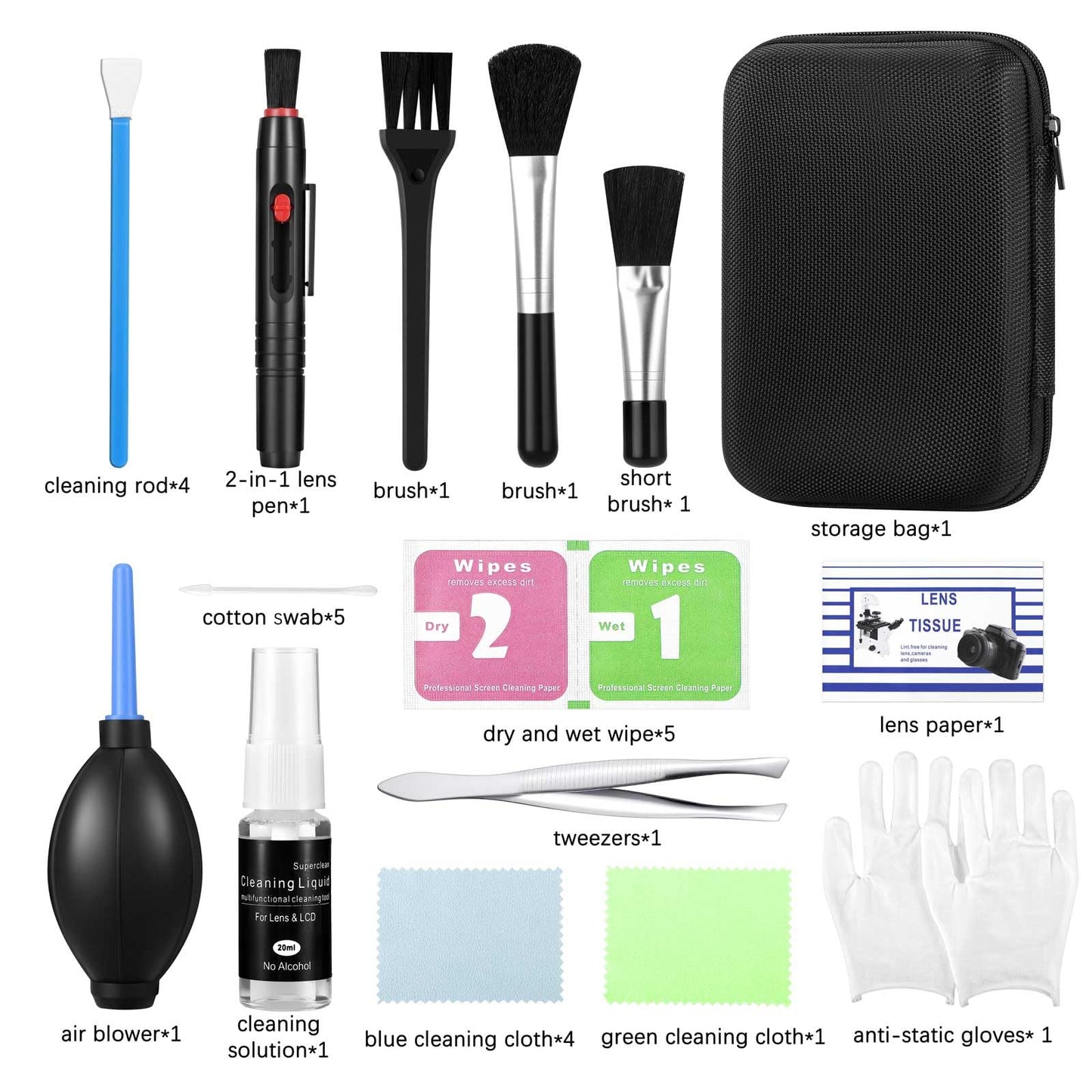 Camera Lens Cleaning kit?Camera Accessories?Camera Sensor and Lens Cleaning kit?Lens Pen