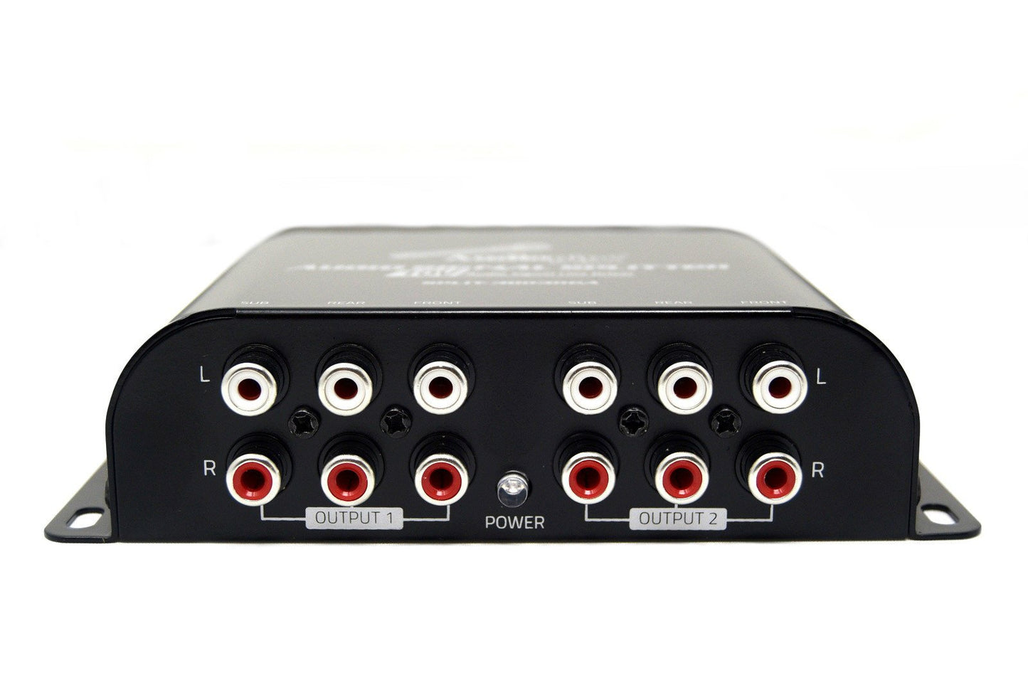 Audiopipe SPLIT3003RCA Multi-audio Amplifier 3 Rca Outputs W/bulit In 10v Line Driver