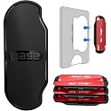 volport 3PCS Adhesive Base for Pops Wallet+, Detachable Sticky Plastic Part Strips Replacement for Socket Wallet Plus & Wallet Case Back with Extra