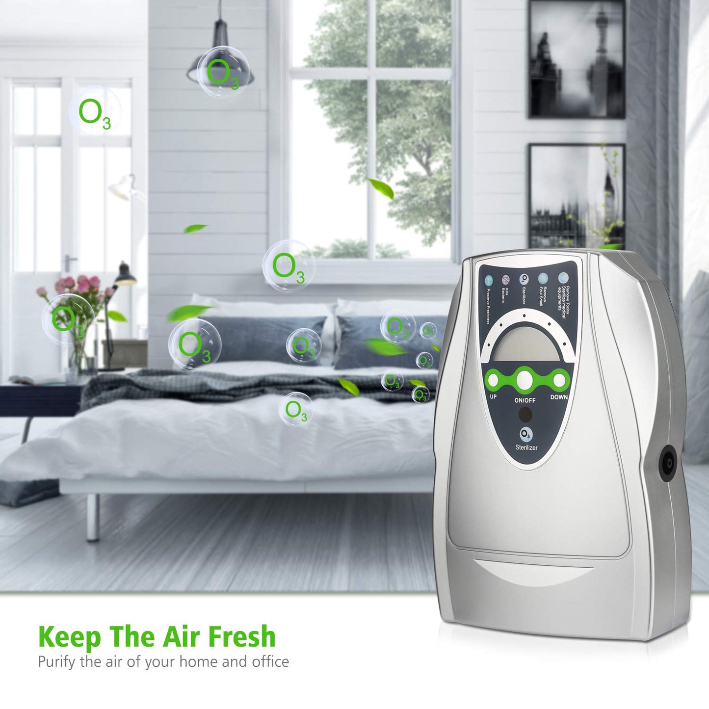 WSTA Ozone Machine Generator, Multipurpose Ozone Machine for Air, Water, Food, Home and Office Using