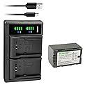 Kastar 1-Pack CGR-D16S Battery and LTD2 USB Charger Compatible with Panasonic AG-AC90 AG-AC90P AG-AC90PJ AG-AC90PX AG-DVC7 AG-DVC7P AG-DVC15 AG-DVC15P