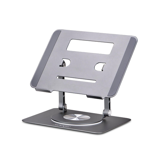 StarTech Rotating Laptop Stand, Aluminum, 360 Swivel, 11lb/5kg