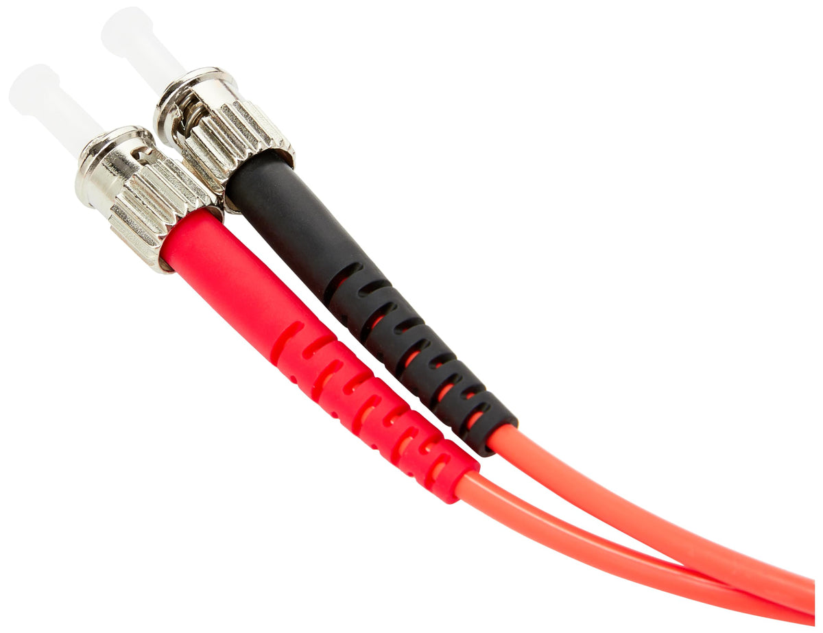 StarTech.com 1m Fiber Optic Cable - Multimode Duplex 50/125 - LSZH Fiber Jumper Cord - LC/ST