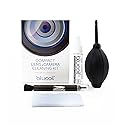 Blucoil Camera Cleaning Kit with Mini-Air Blower and Dual-Sided Lens Pen for DSLR, SLR, Mirrorless Digicam - Compatible with Canon, Nikon, Pentax