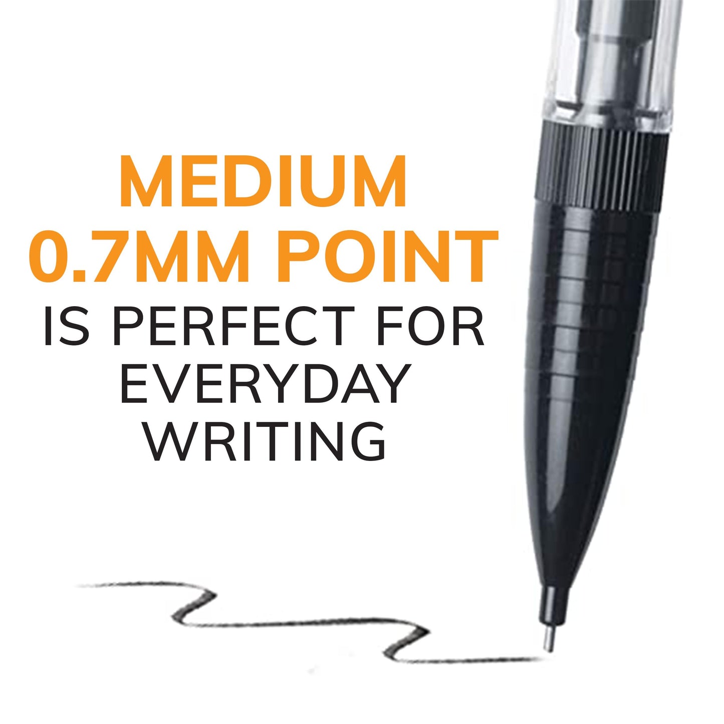 BIC Xtra-Smooth Mechanical Pencils with Erasers, Medium Point (0.7mm), 12-Count Pack, Bulk Mechanical Pencils for School or Office Supplies