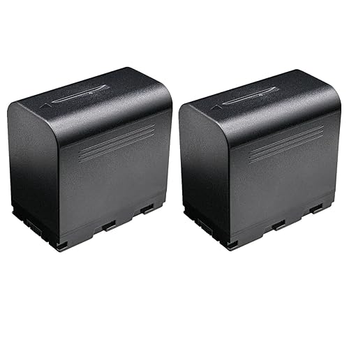 Kastar 2-Pack SSL-JVC70 Battery 7.4V 7800mAh Compatible with JVC SSL-JVC50, SSLJVC50, SSL-JVC70, SSLJVC70, SSL-JVC75, SSLJVC75, BN-S8I50, BNS8I50