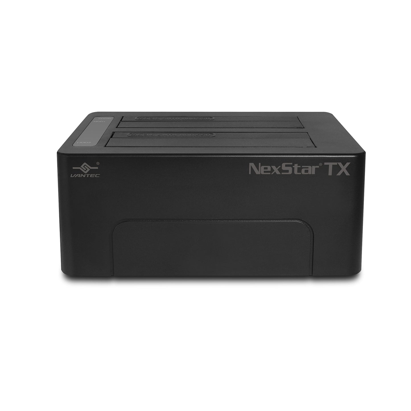 Vantec NexStar TX Dual Bay USB 3.0 Hard Drive Dock (NST-D428S3-BK)