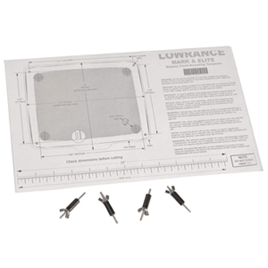 Lowrance Fm-Me5 000-10028-001 Flush Mount Kit