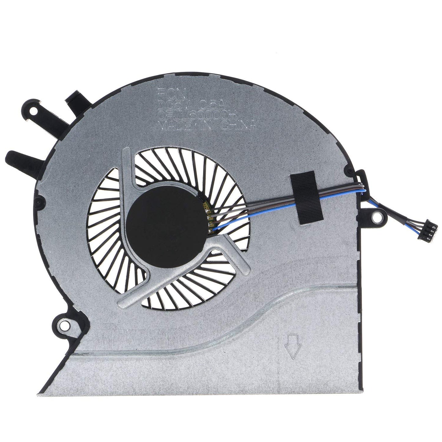 Eieshupug CPU+GPU Cooling Fan for HP Omen 17.3" Laptop - 2.5W, 5V, 4000RPM, 4-Pin, 41dB, Compatible with 17-AN, 17-AN010CA, 17-AN012DX, 17-CE,