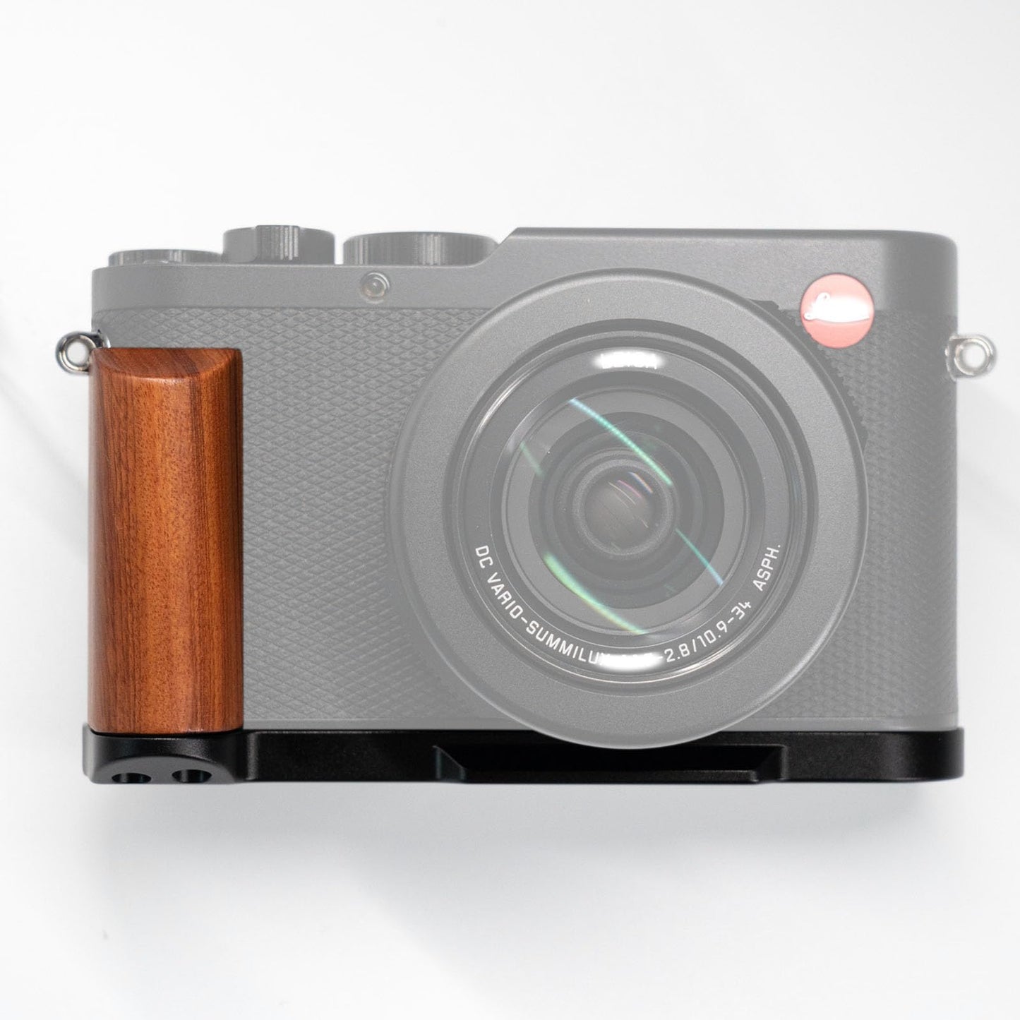 Iborrys L-Shaped Camera Handle ?Compatible with Leica D-LUX8 Camera ?Precious Vintage Solid Wood | Handcrafted by Experienced Artisans (Desert
