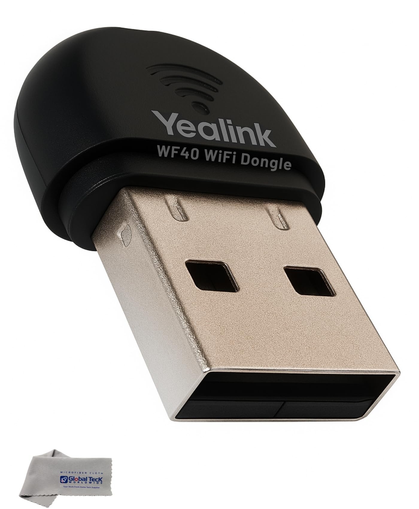 Yealink WF40 USB Wi-Fi Dongle Adapter for Desk Phones - Compatible Phone Models - T46U, T48U,T43U, T44U, T42U, T46S, T48S, T42S,T41S, T53, T52S, T27G