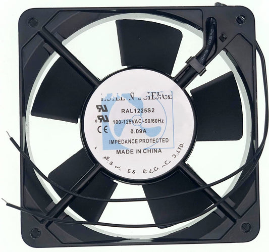 for RUILIAN Science RAL1225S2 100-125V 0.09A Cooling Fan,120MM 2-Wire CPU Cooling Fan