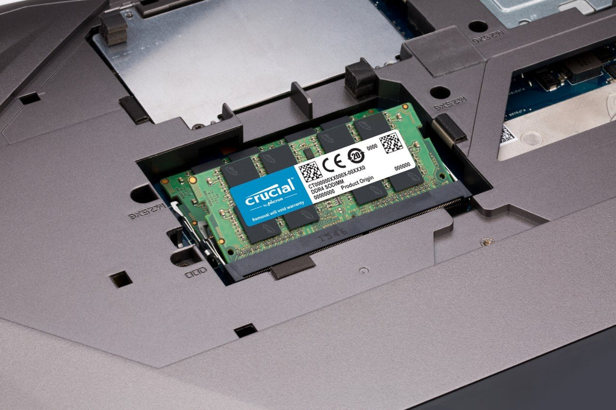 Crucial 16GB kit (8GBx2), 260-pin SODIMM, DDR4 PC4-21300,