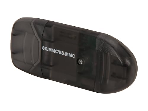 Nippon Labs VCR-339-BK SD Memory Card Reader Supports USB 2.0, Black