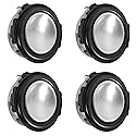 4pcs 4Ohm 3W Full Range Audio Speaker Replacement Stereo Loudspeaker Repair Magnet Electronic Speaker Compatible with JBL On Stage Crystal DIY (4Ohm