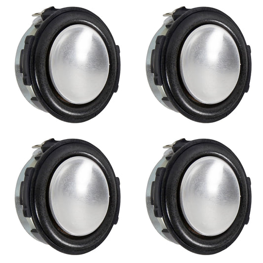 4pcs 4Ohm 3W Full Range Audio Speaker Replacement Stereo Loudspeaker Repair Magnet Electronic Speaker Compatible with JBL On Stage Crystal DIY (4Ohm