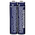 Cerepros 2-Pack BK-30AAABU 1.2V 300mAh Battery for Panasonic KX-TGDA50 KX-TGD530 KX-TGD630 KX-TGD632 KX-TGDA63 W KX-TGD860 W KX-TGD864 W Cordless