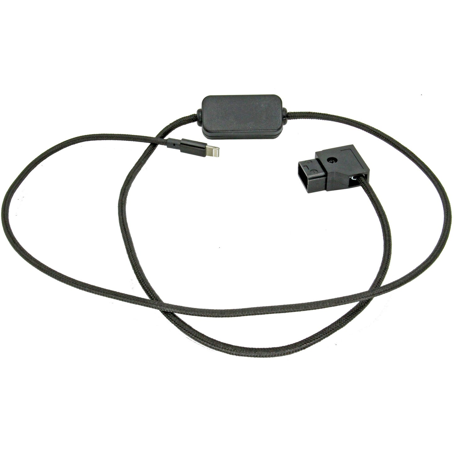 GyroVu D-Tap to Lightning 30' Straight Adaptor Cable Compatable with iPhones and iPads