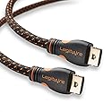 LegitWire 10 ft 4K High Speed HDMI Cable - 18Gbps HDMI 2.0 (4K @ 60hz HDR UHD 4:4:4 Chroma) - Ethernet - Locking Head - Deep Color Ultra HD with ARC