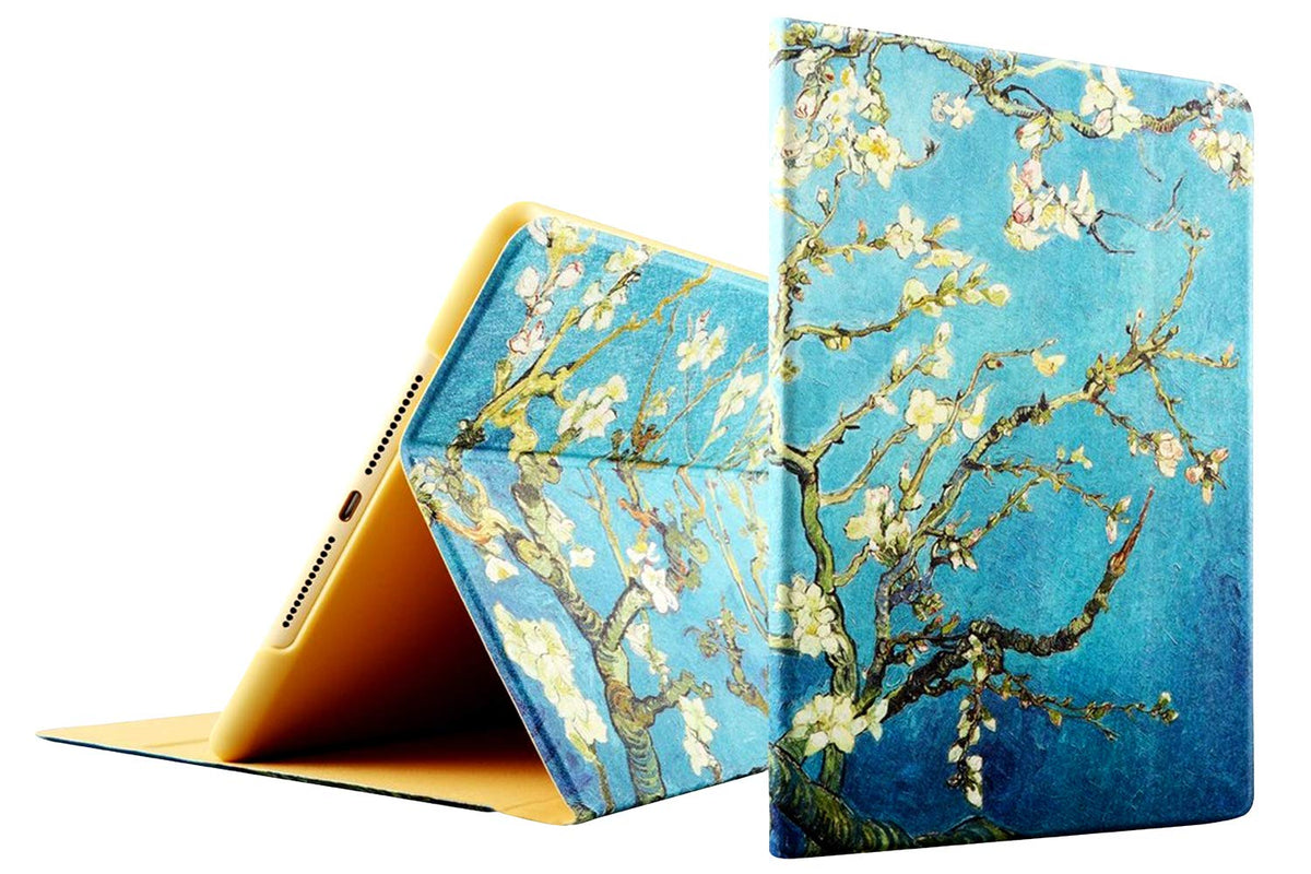 DuraSafe Case for iPad PRO 9.7 Inch 2016 [ A1673 A1674 A1675 ] Printed Smart Cover Slim Folio - Blossom