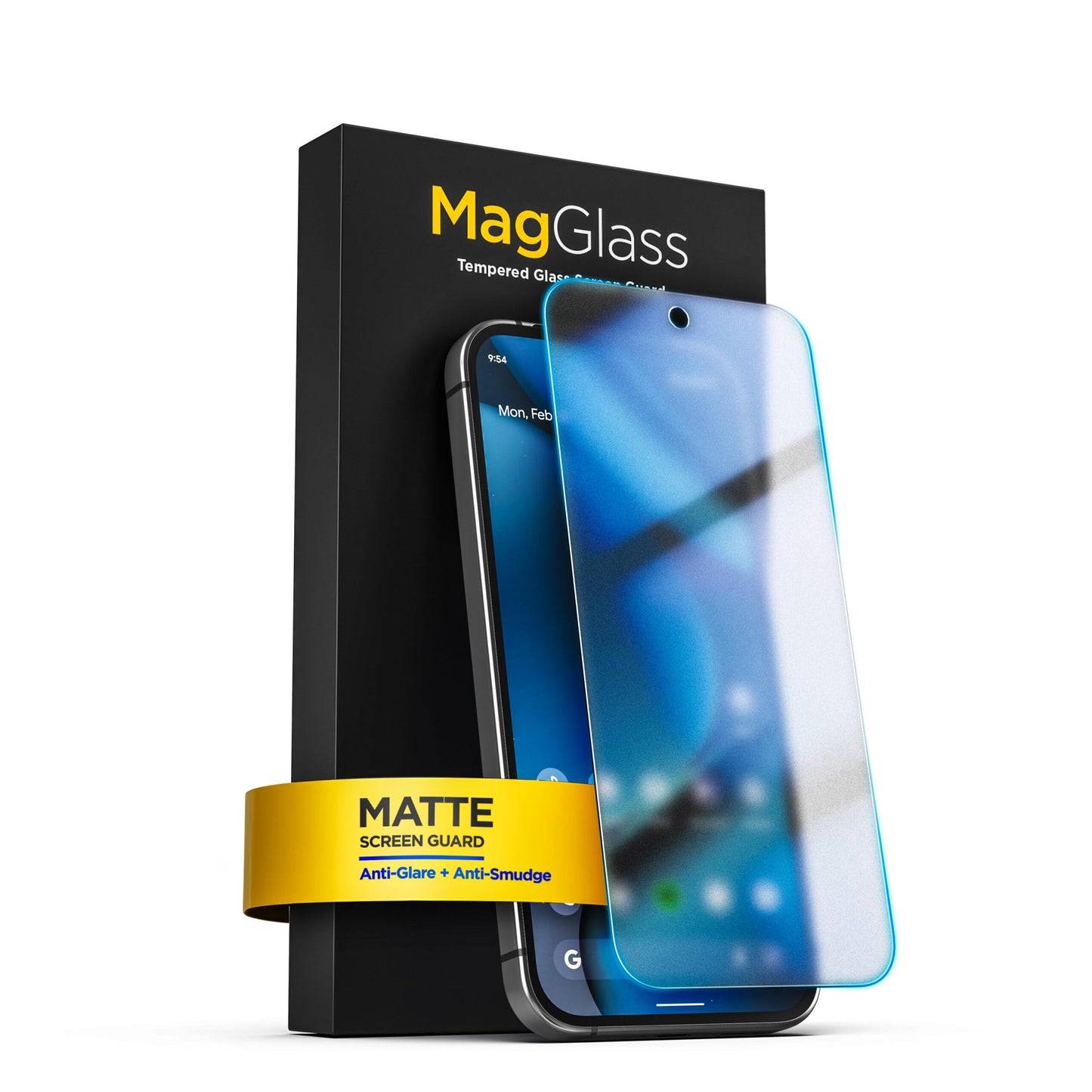 magglass for Google Pixel 10/10 Pro Matte Screen Protector (6.3") Anti-Glare Tempered Glass with Easy Applicator