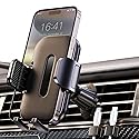 Upgraded Car Phone Holder, Metal Hook Clip Car Vent Phone Mount, Hands-Free Vent Phone Holders for your car, Compatible with iPhone series, Android