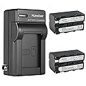 Kastar 2-Pack Battery and AC Wall Charger Replacement for Sony DCR-TRV58 DCR-TRV620 DCR-TRV7 DCR-TRV720 DCR-TRV735 DCR-TRV820 DCR-TRV9 DCR-TRV900