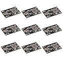 QEBIDUM 9pcs Mini Buck Converter, DC to DC Circuit Board Input 6-24V to 5V 2A 10W Output Adjustable Voltage Regulator Reducer Electronic Step-Down…