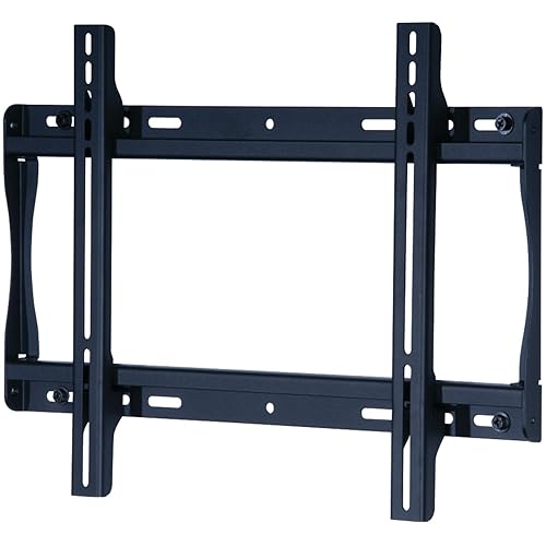 Peerless SF640P Universal Fixed Low-Profile Wall Mount for 32" - 50" Displays (Black/Non-Security)