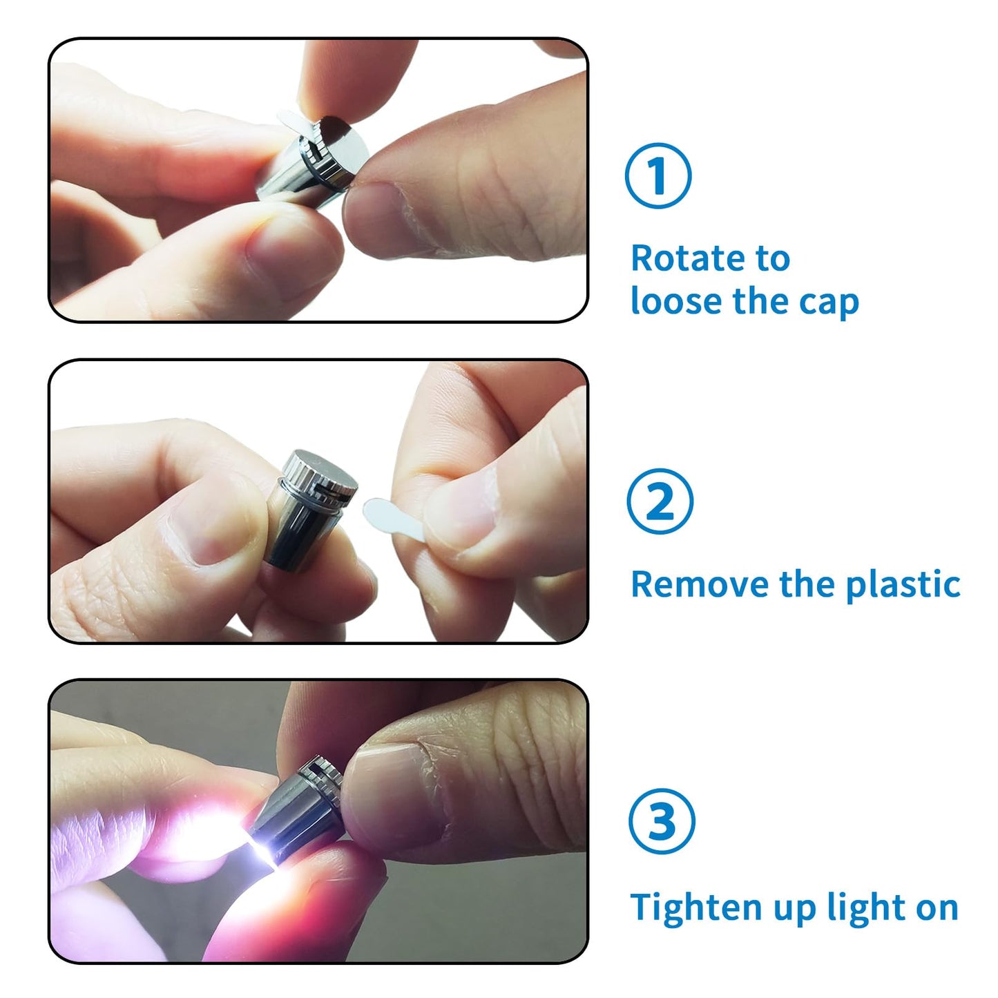 20 Pack Small Spotlight Battery Operated LED Lights, Warm White LED Wireless Miniature Spot Light for Artwork Painting,Jewelry Showcase