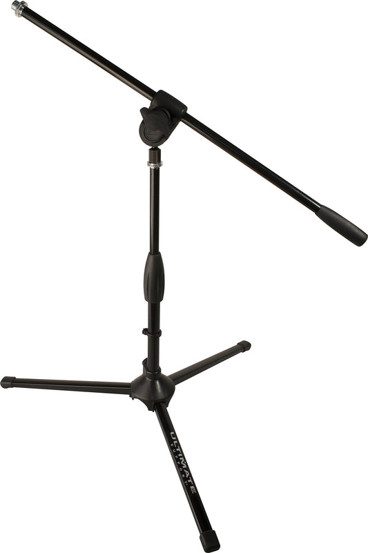 Ultimate Support MC-40B-PRO-SHORT Classic Series Microphone Stand w/Three-way Adjustable Boom Arm and Stable Tripod Base