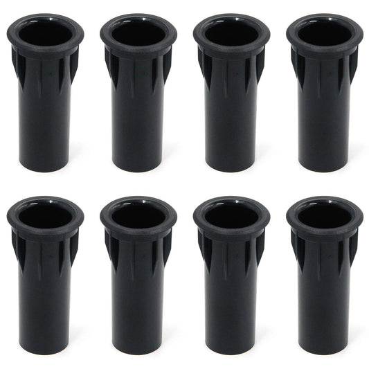 MY MIRONEY Black Speaker Port Tube 1.38" x 3.15" Speaker Cabinet Port Tube Pack of 8