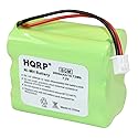 HQRP 7.2V Battery Compatible with Z-Wave Panel Security System Alarm 6MR2000AAY4Z 6MR1600AAY4Z