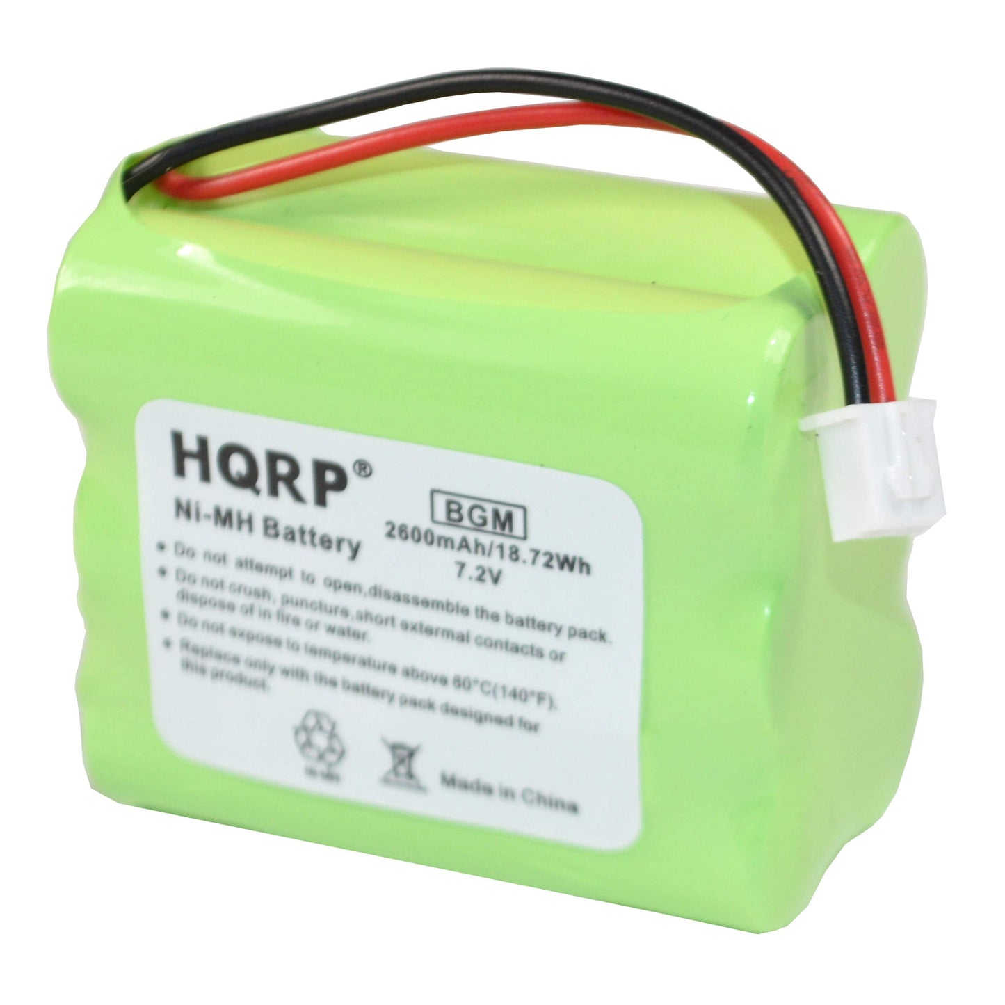 HQRP 7.2V Battery Compatible with CPI Panel Security System Alarm 6MR2000AAY4Z 6MR1600AAY4Z
