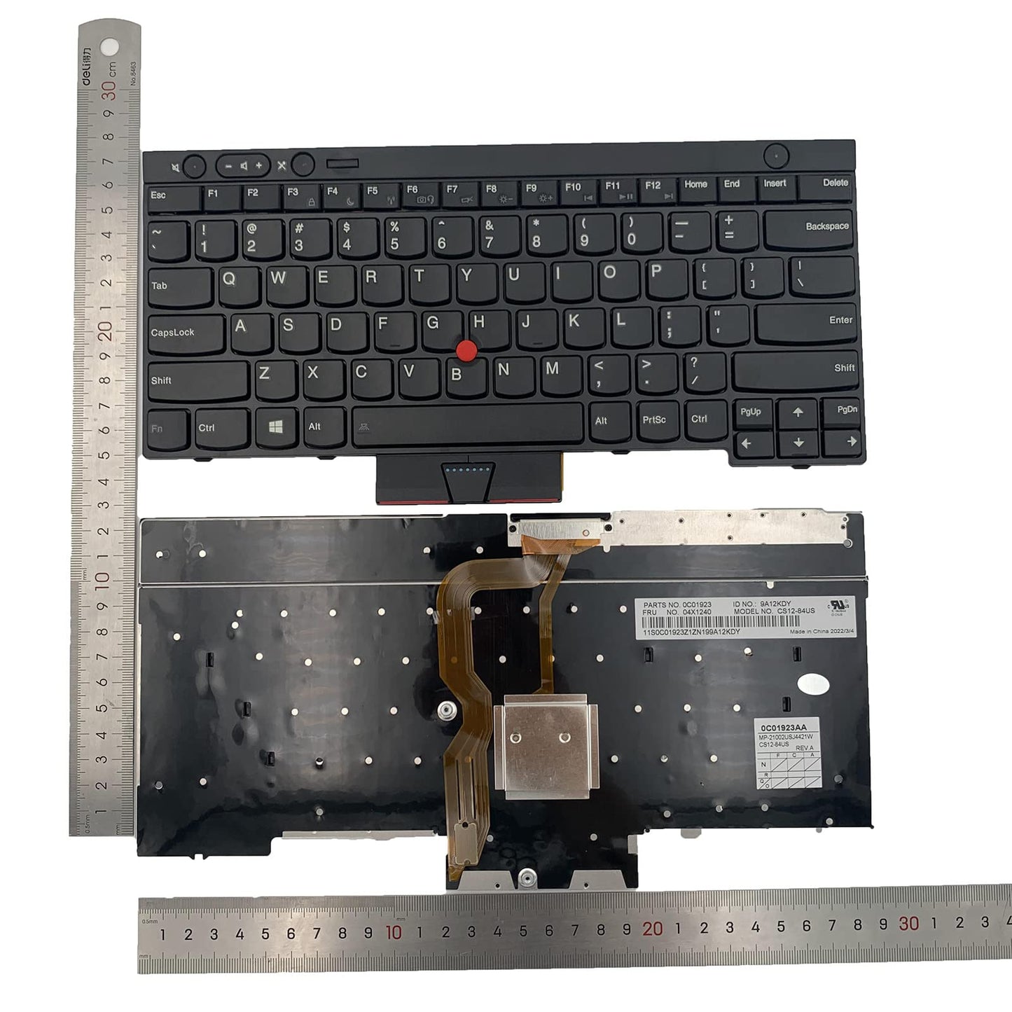 LXDDP T430 T430S X230 T530 W530 Laptop Replacement Keyboard for Lenovo IBM ThinkPad T430 T430S T430I X230 X230T X230I T530 W530 (Not Fit T430U X230S)