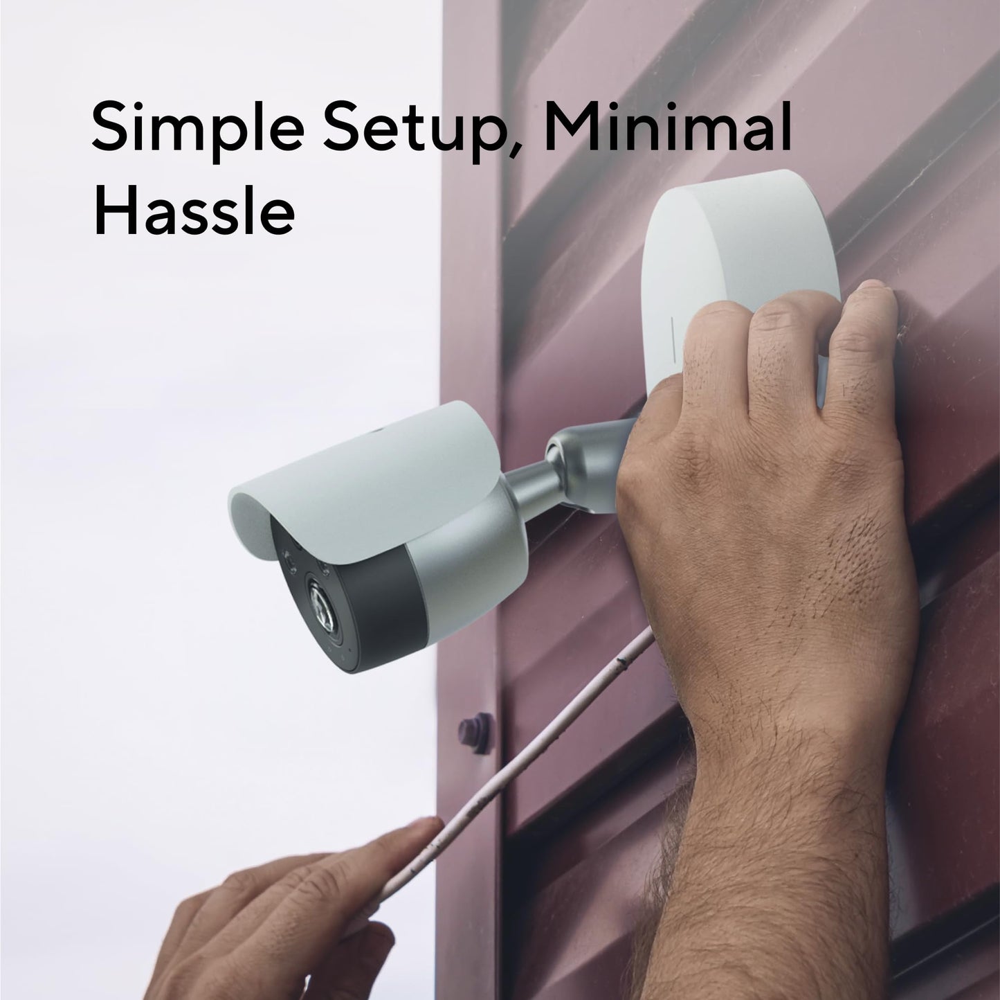 ULTICAM IQ 2K Wired Gemini AI Security Camera - 160° Wide Angle, Free 7?Day Cloud Storage, Dual PoE/Wi?Fi Connectivity, Person/Vehicle/Face Detection