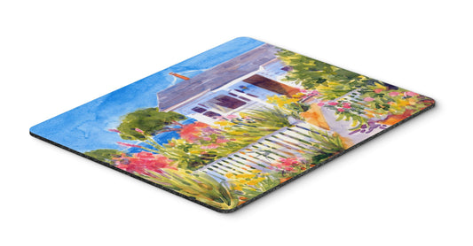 Caroline's Treasures 6034MP Seaside Beach Cottage Mouse Pad, Hot Pad or Trivet for Home Office Gaming Working Computers Laptop Mouse Mat,Washable