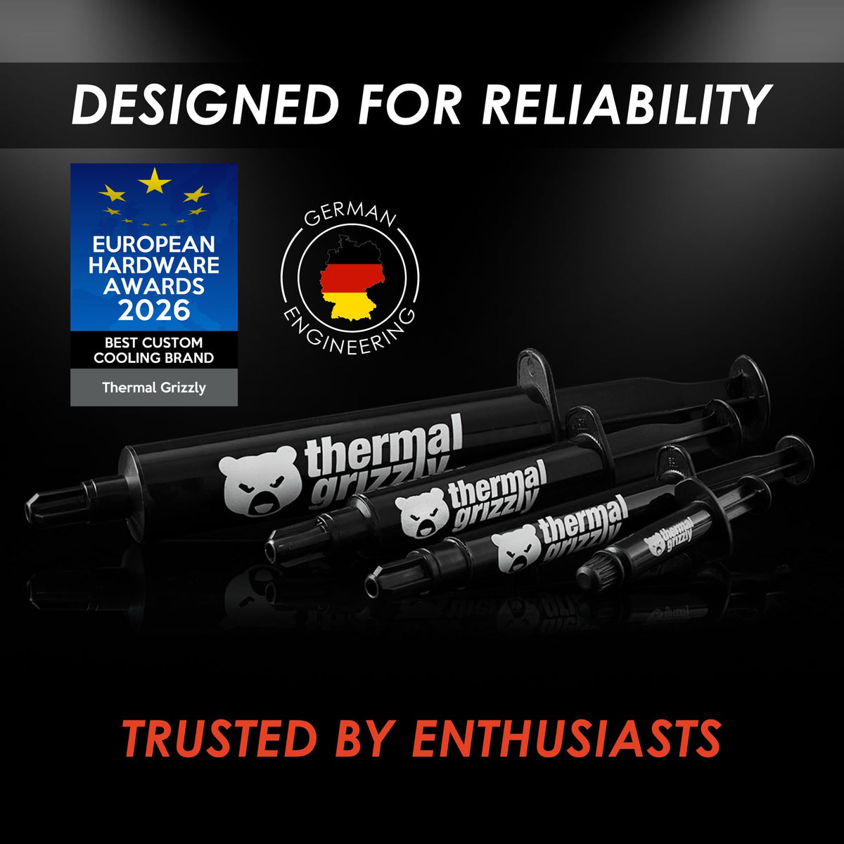 Thermal Grizzly Kryonaut - 5.55 Gram/1.5ml - High Performance Thermal Paste