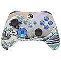 Custom Controllerzz Designer Series Custom Wireless Controller for Xbox Series X/S, Xbox One, & PC - Multiple Designs Available (Waves & Chameleon