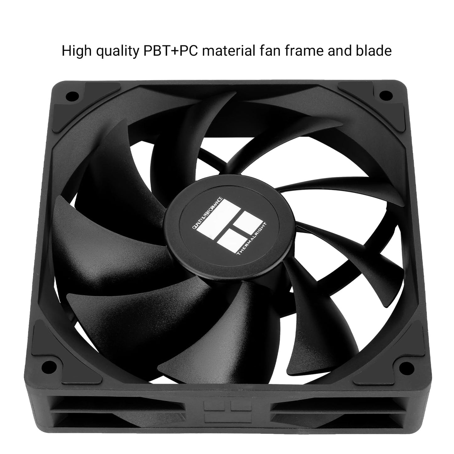 Thermalright TL-C12C-X28 X3 CPU Fan,Black Cooling Fan, PC Fan with 1550RPM Speed,120mm Computer Case Cooler Fan,PWM Control Fan for Case and Liquid