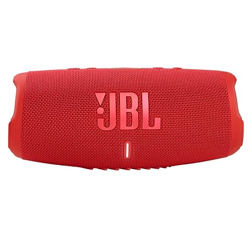 JBL CHARGE 5 - Portable Bluetooth Speaker - Red (Renewed)