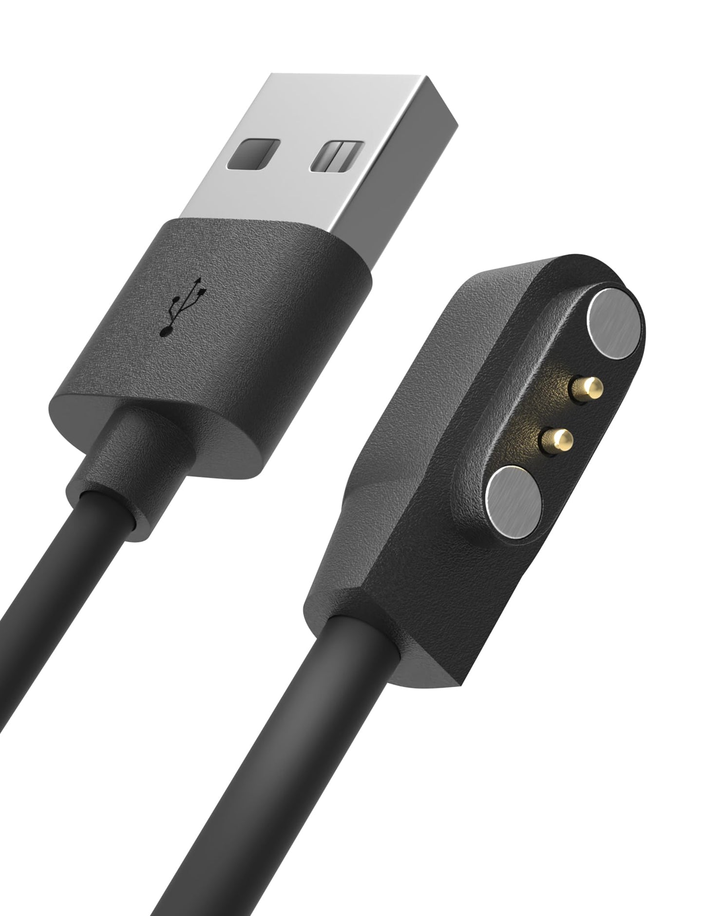 Sinoacc Smart Watch Charger for Skg Letsfit Cubitt Yamay Willful Fitpolo Tozo Wyze Umidigi Blackview 3.3Ft USB Magnetic Charging Cable Cord