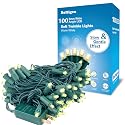 Boltigen Soft Twinkle Lights, 100LED Slow Twinkling, 5mm Wide Angle Christmas Lights, UL Certified 27 Ft Extendable for Home Garden Indoor Outdoor Use