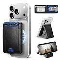 Shieldtop Compatible with Magsafe Case with Card Holder for Men Women Magnetic Ultra-Thin Wallet Bracket Adjustable Bracket for iPhone