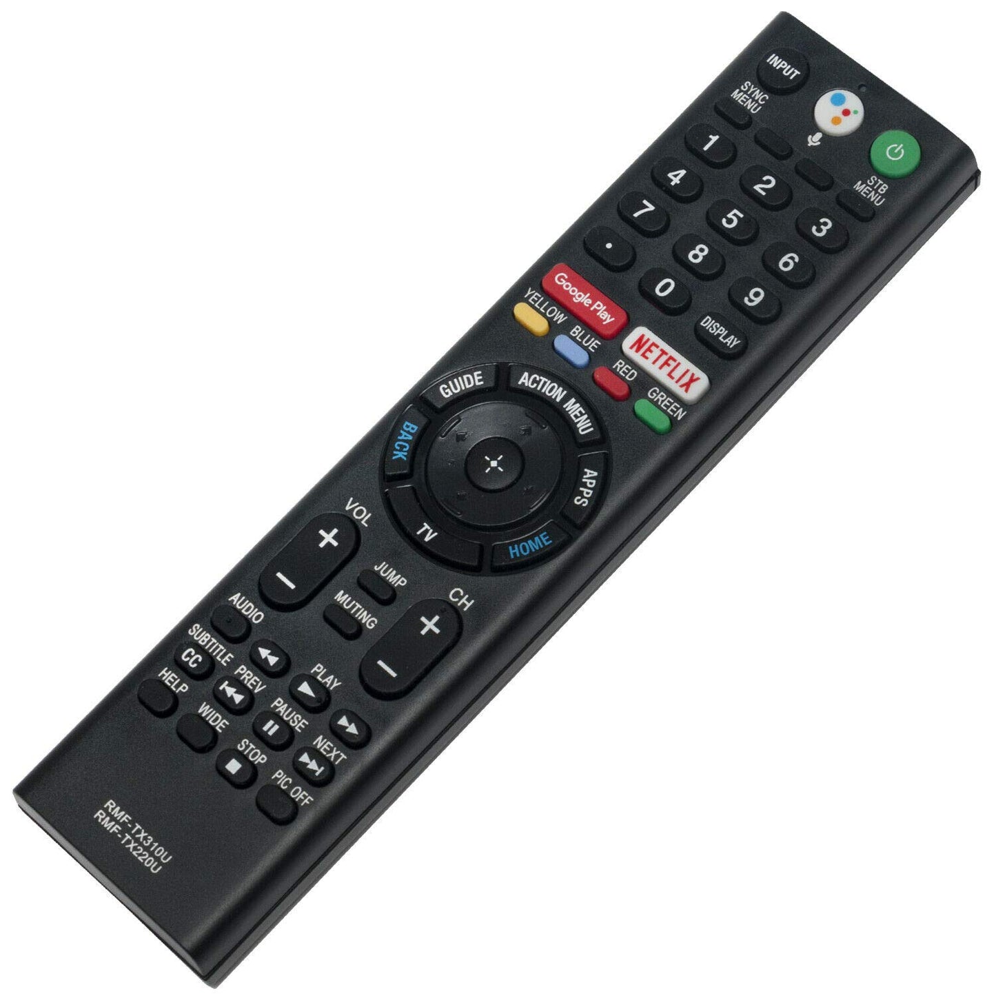 New RMF-TX220U Voice Remote Control for Sony Smart TV 4K Ultra HDTV RMF-TX310U