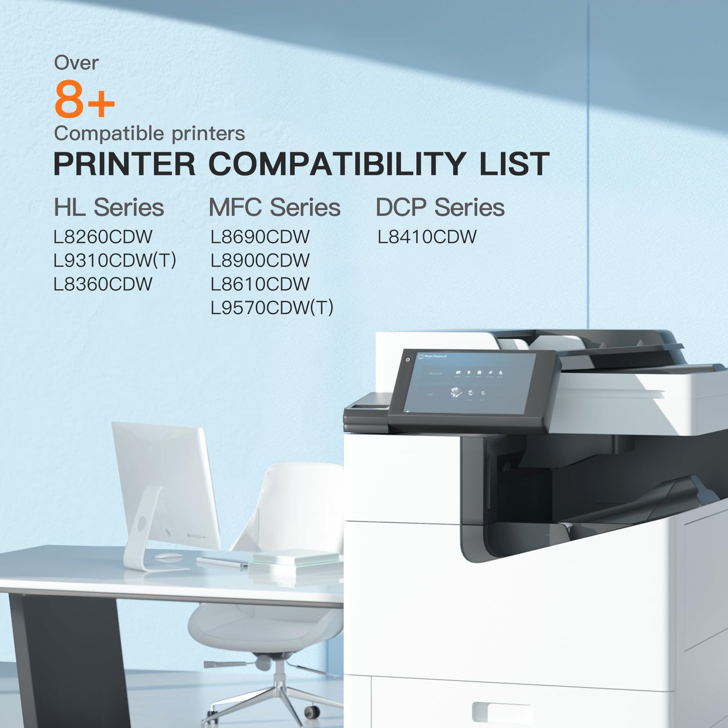 E-Z Ink TN433 Toner Cartridge Compatible for Brother TN-433 TN433bk TN431