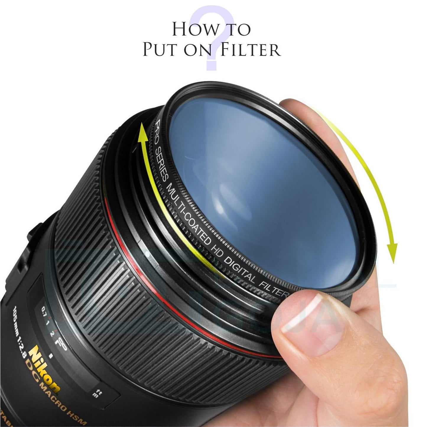 Tronixpro 72mm UV Protection Filter - HD Clear Digital Lens Protector for DSLR Camera, Reduces Glare & Ghosting