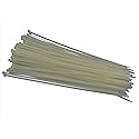QualGear CT6-W-100-P Self-Locking Cable Ties, 14-Inch, White 100/Poly Bag