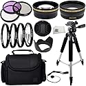 Picture Perfect Essentials Accessory Kit for The Nikon 18-55mm, 55-200mm, 24mm f/2.8D, 28mm f/2.8D, 35mm f/1.8G, 35mm f/2.0D, 40mm f/2.8G, 50mm