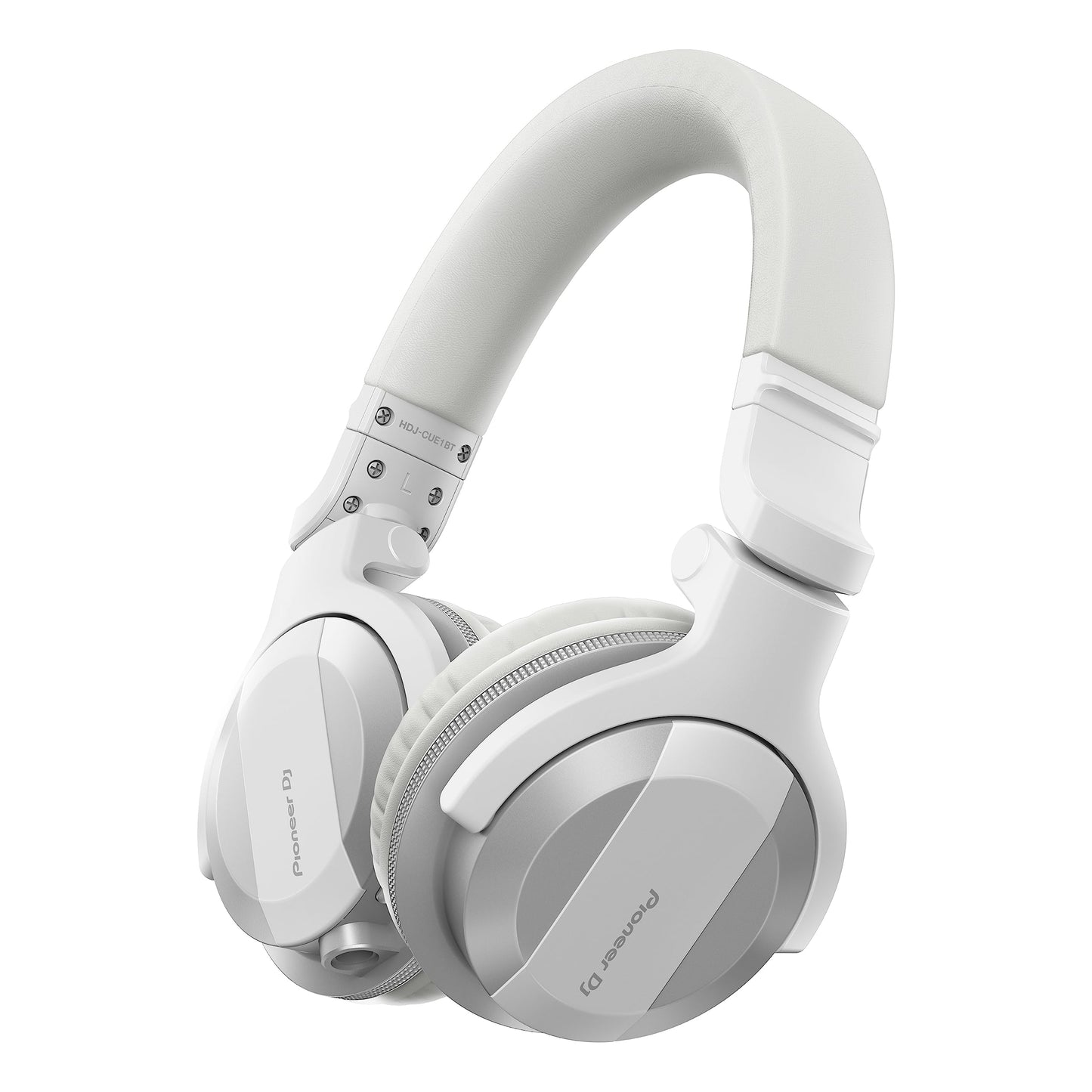 Pioneer DJ HDJ-CUE1BT-W On-Ear Wired Headphones with Bluetooth, White